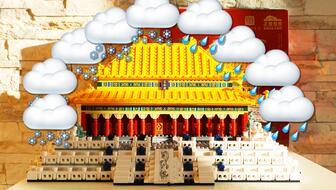 国产积木太和殿视频,还原古代宫殿的立体魅力